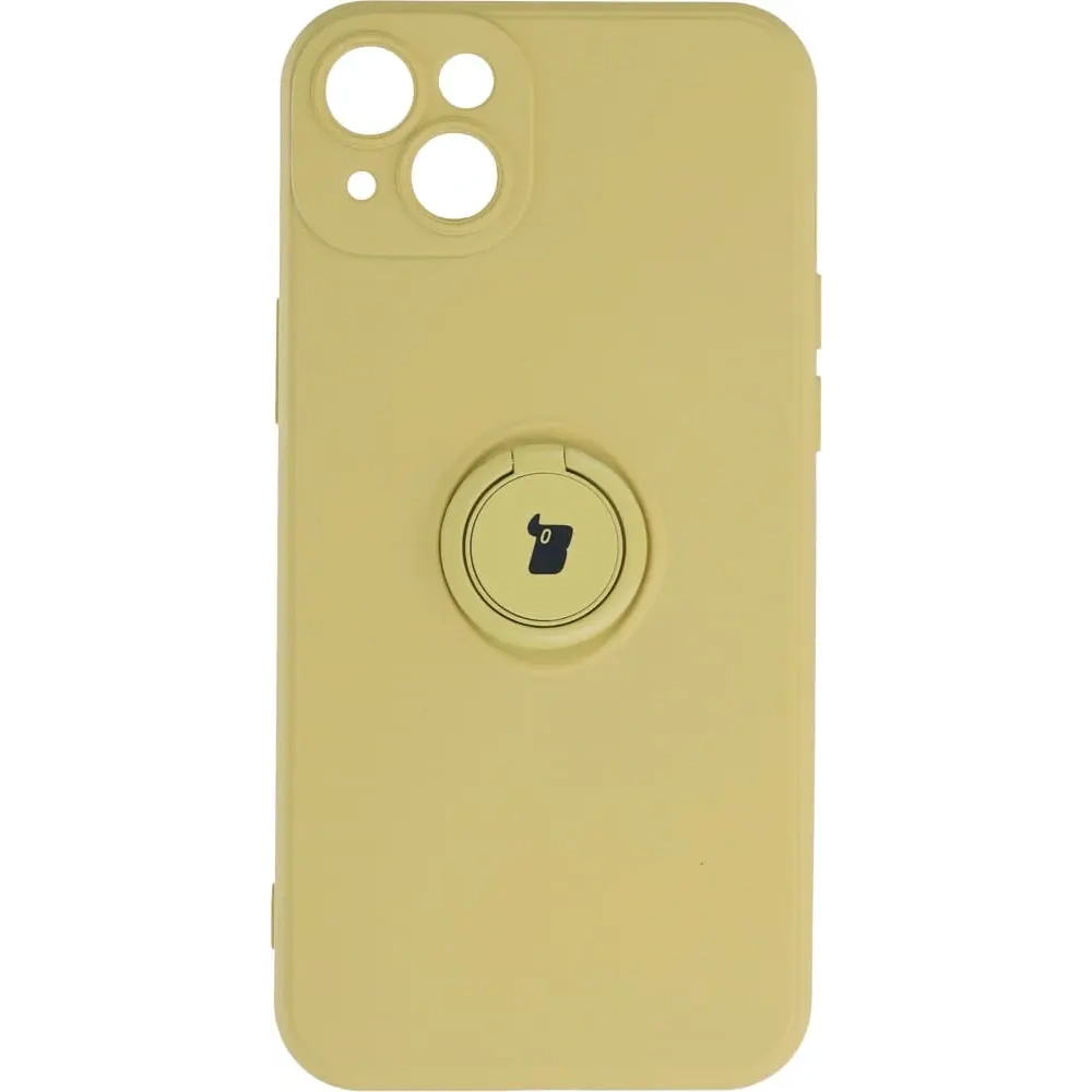 Hurtownia GSM - Bizon Case Szilikon Gyűrű Sq Apple iPhone 14 Plus sárga - BIZ197 - {ean13} - Hurt