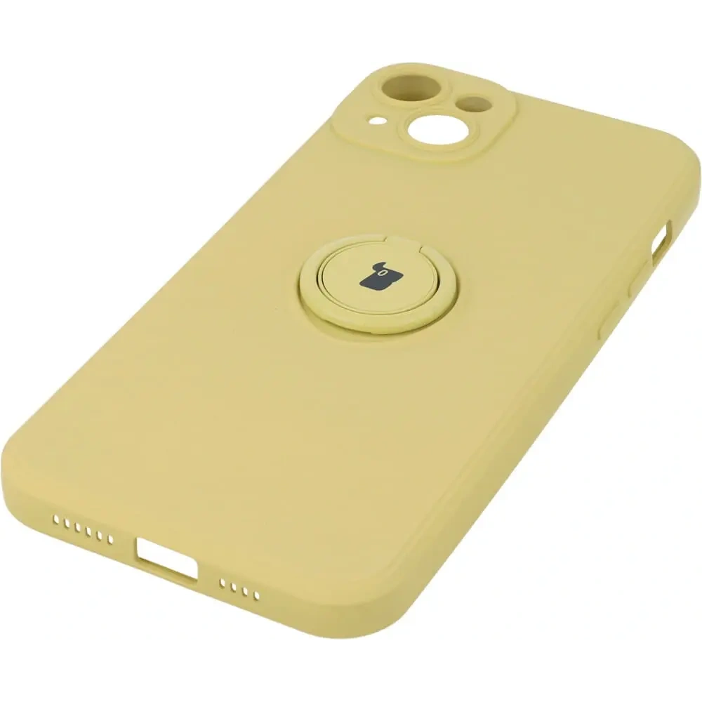 Hurtownia GSM - Bizon Case Szilikon Gyűrű Sq Apple iPhone 14 Plus sárga - BIZ197 - {ean13} - Hurt