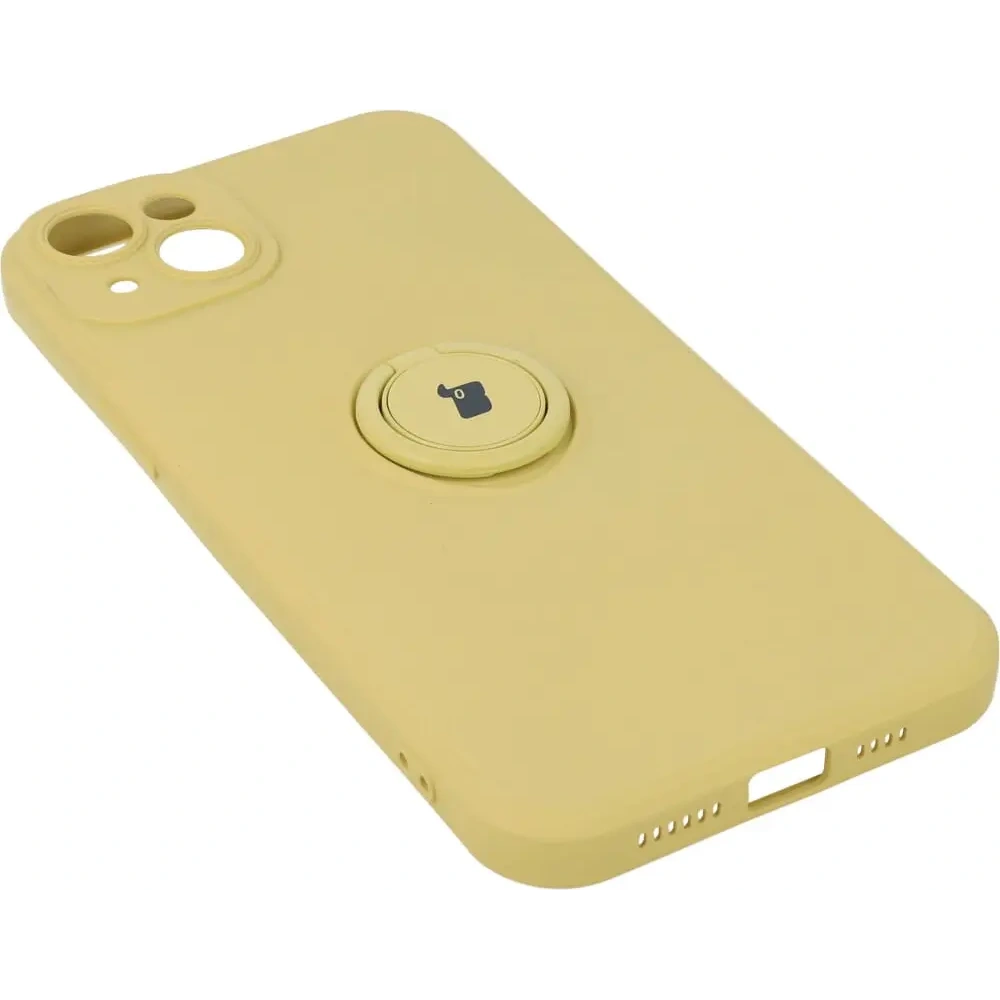Hurtownia GSM - Bizon Case Szilikon Gyűrű Sq Apple iPhone 14 Plus sárga - BIZ197 - {ean13} - Hurt