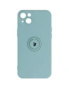 Bizon Case Silicone Ring Sq Apple iPhone 14 Plus turcoaz