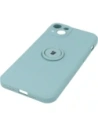 Hurtownia GSM - Bizon Case Silicone Ring Sq Apple iPhone 14 Plus turcoaz - BIZ198 - {ean13} - Hurt
