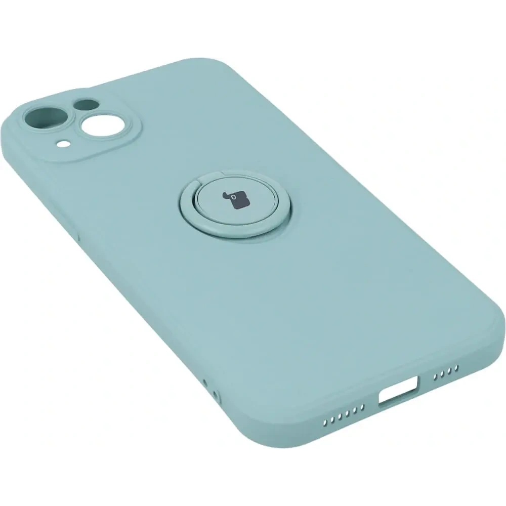 Hurtownia GSM - Bizon Case Silicone Ring Sq Apple iPhone 14 Plus turcoaz - BIZ198 - {ean13} - Hurt