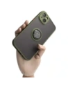 Hurtownia GSM - Bizon Case Hybrid Ring Apple iPhone 14 Plus fumuriu cu un cadru verde - BIZ199 - {ean13} - Hurt