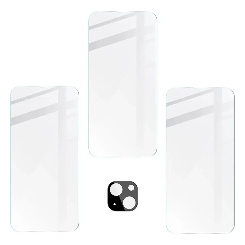 Hurtownia GSM - 3x Szkło na ekran + szkło na aparat BIZON do Apple iPhone 14 Plus - BIZ201 - {ean13} - Hurt