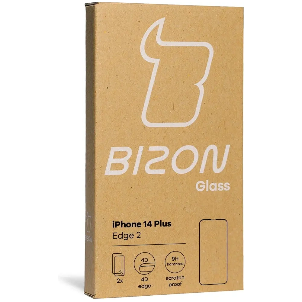 Wholesale BIZON 2x screen glass + camera glass Apple iPhone 14 Plus - BIZ202 - {ean13} - Hurt
