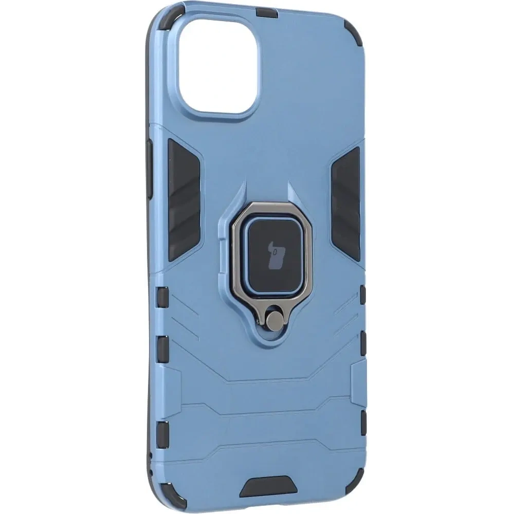 Wholesale Bizon Case Armor Ring Apple iPhone 14 Plus blue - BIZ204 - {ean13} - Hurt