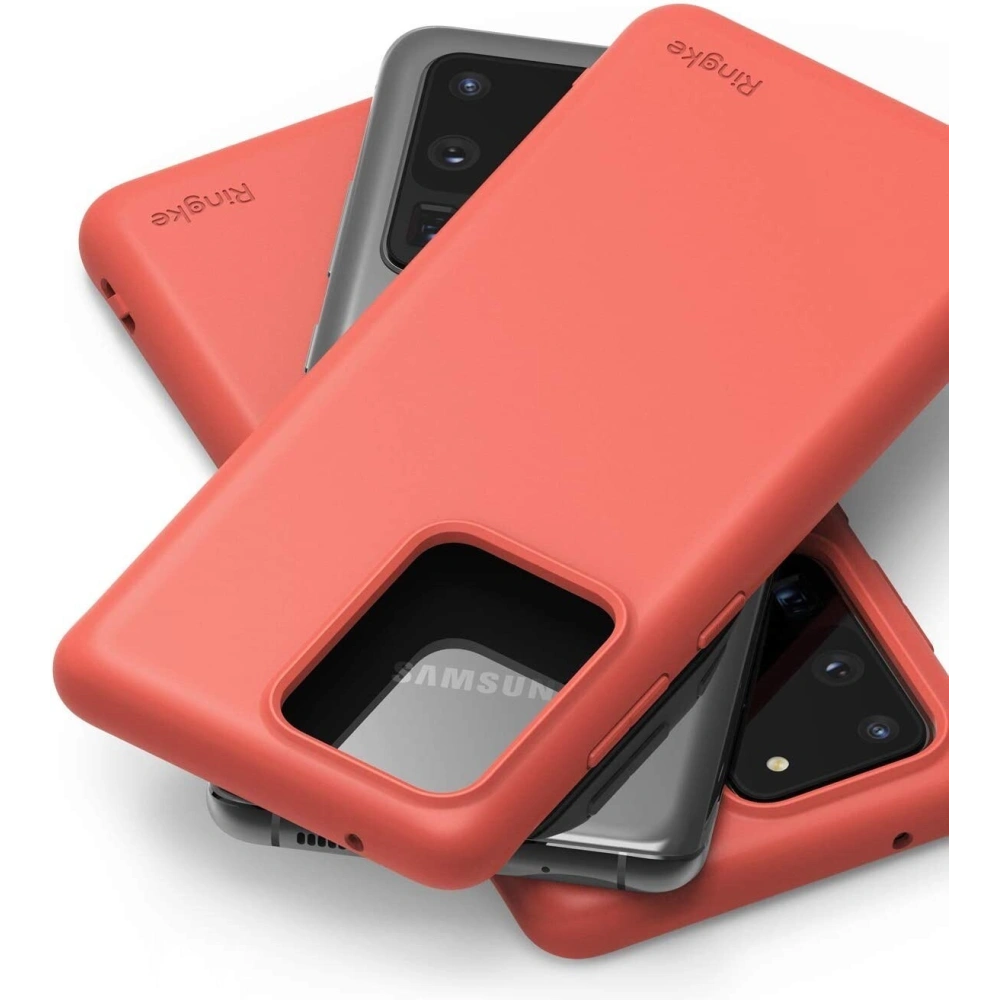 Hurtownia GSM - Etui Ringke Air S Samsung Galaxy S20 Ultra Coral - RGK11645CORAL - {ean13} - Hurt