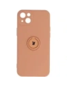 Hurtownia GSM - Bizon Case Silicone Ring Sq Apple iPhone 14 Plus portocalie - BIZ206 - {ean13} - Hurt