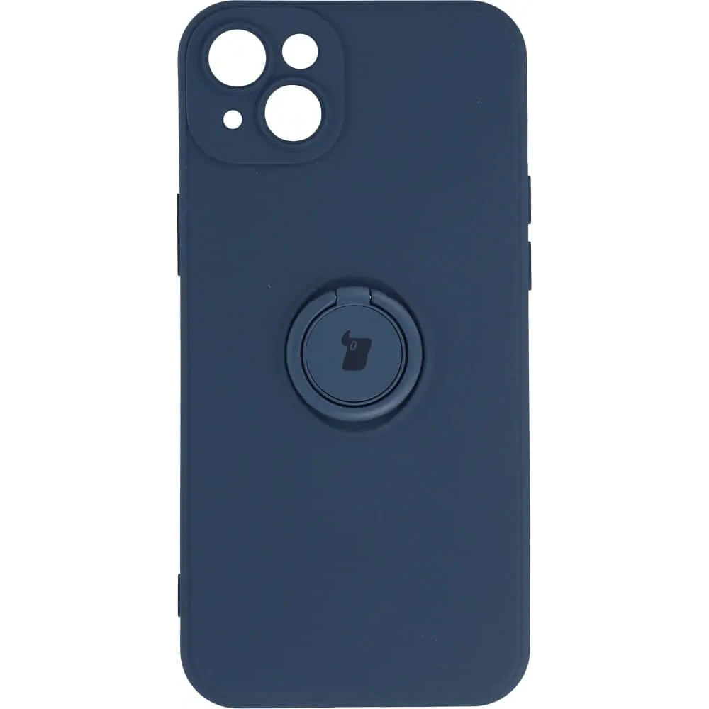 Hurtownia GSM - Bizon Case Szilikon Gyűrű Sq Apple iPhone 14 Plus sötétkék - BIZ207 - {ean13} - Hurt