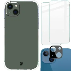 Hurtownia GSM - Bizon Case Clear Pack Hülle + 2x Displayschutzglas + Objektivglas Apple iPhone 14 Plus klar - BIZ209 - {ean13} - Hurt
