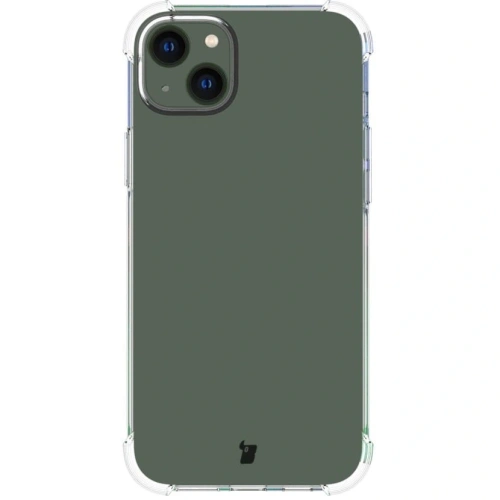 Etui + 2x szkło na ekran + obiektyw Bizon Case Clear Pack do Apple iPhone 14 Plus przezroczyste