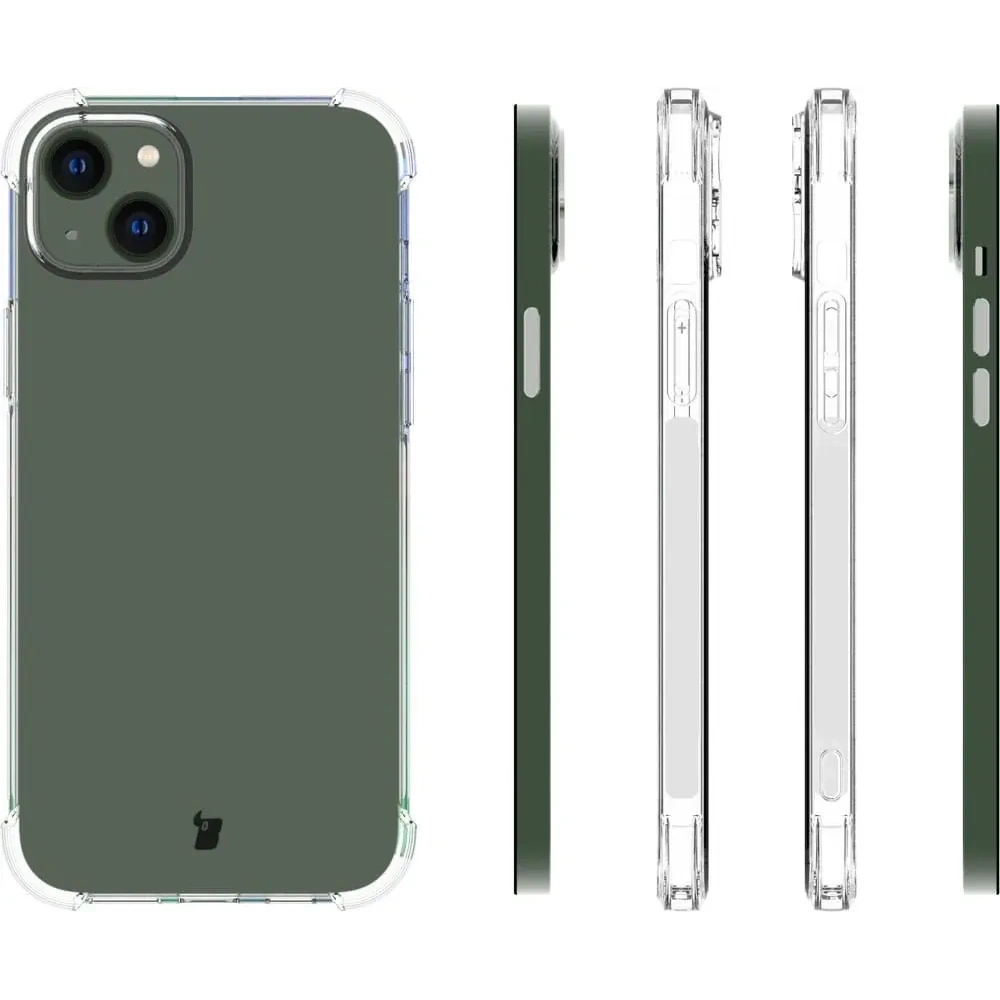 Wholesale Bizon Case Clear Pack case + 2x screen glass + lens glass Apple iPhone 14 Plus clear - BIZ209 - {ean13} - Hurt