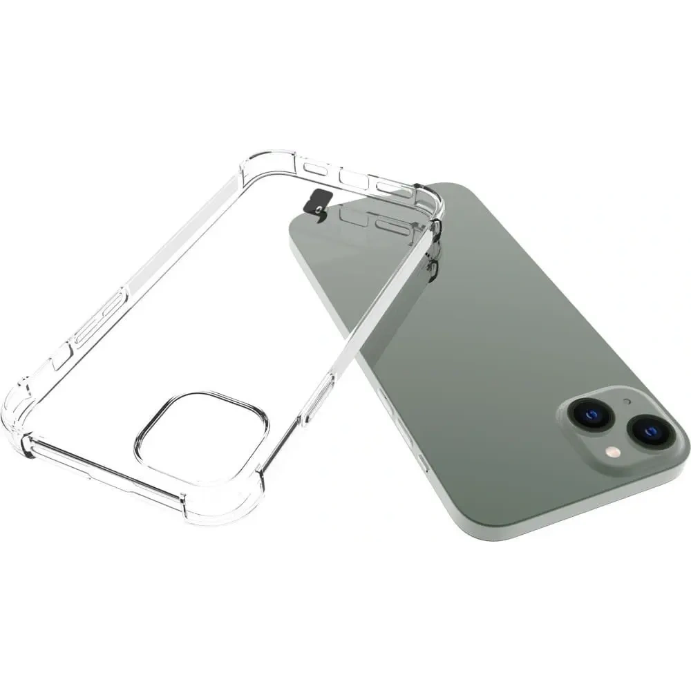 Wholesale Bizon Case Clear Pack case + 2x screen glass + lens glass Apple iPhone 14 Plus clear - BIZ209 - {ean13} - Hurt