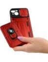Hurtownia GSM - Bizon Case Camshield Kártyahely Gyűrű Apple iPhone 14 Plus piros - BIZ211 - {ean13} - Hurt