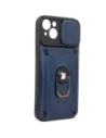 Hurtownia GSM - Etui Bizon Case Camshield Card Slot Ring do Apple iPhone 14 Plus granatowe - BIZ212 - {ean13} - Hurt