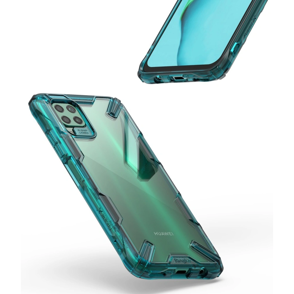 Hurtownia GSM - Etui Ringke Fusion-X Huawei P40 Lite Turquoise Green - RGK1140GRN - {ean13} - Hurt