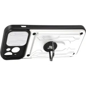 Hurtownia GSM - Bizon Case Camshield Kartensteckplatz Ring Apple iPhone 14 Plus weiß - BIZ213 - {ean13} - Hurt