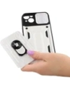 Hurtownia GSM - Bizon Case Camshield Kártyahely Gyűrű Apple iPhone 14 Plus fehér - BIZ213 - {ean13} - Hurt