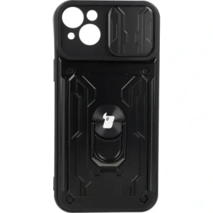 Hurtownia GSM - Bizon Case Camshield Kártyahely Gyűrű Apple iPhone 14 Plus fekete - BIZ214 - {ean13} - Hurt