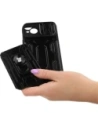 Hurtownia GSM - Etui Bizon Case Camshield Card Slot Ring do Apple iPhone 14 Plus černé - BIZ214 - {ean13} - Hurt