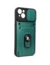 Hurtownia GSM - Etui Bizon Case Camshield Card Slot Ring do Apple iPhone 14 Plus zielone - BIZ215 - {ean13} - Hurt