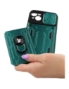Hurtownia GSM - Etui Bizon Case Camshield Card Slot Ring do Apple iPhone 14 Plus zielone - BIZ215 - {ean13} - Hurt