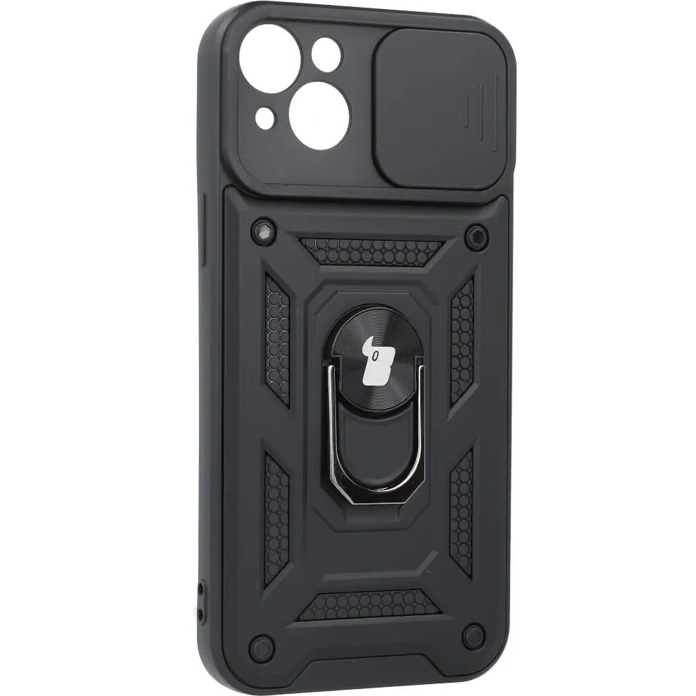 Hurtownia GSM - Bizon Case CamShield Ring Apple iPhone 14 Plus negru - BIZ216 - {ean13} - Hurt