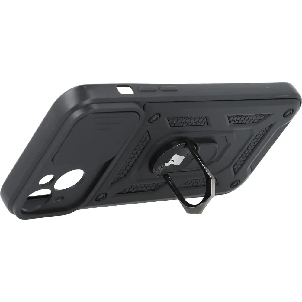 Hurtownia GSM - Bizon Case CamShield Ring Apple iPhone 14 Plus negru - BIZ216 - {ean13} - Hurt