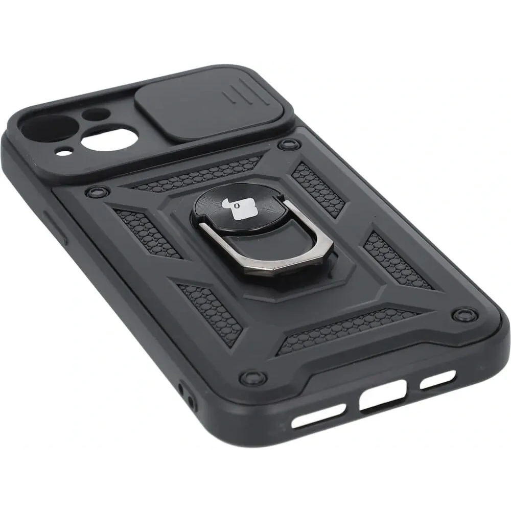 Hurtownia GSM - Bizon Case CamShield Ring Apple iPhone 14 Plus negru - BIZ216 - {ean13} - Hurt