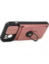 Hurtownia GSM - Bizon Case Camshield Kártyahely Gyűrű Apple iPhone 14 Plus világos rózsaszín - BIZ217 - {ean13} - Hurt