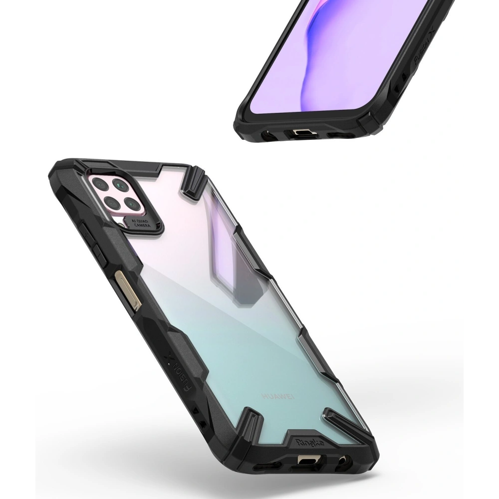 Hurtownia GSM - Etui Ringke Fusion-X Huawei P40 Lite Black - RGK1139BLK - {ean13} - Hurt