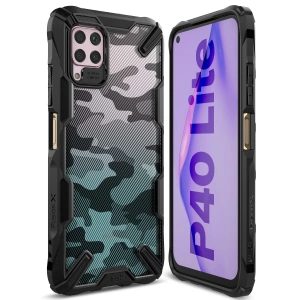 Ringke Fusion-X Huawei P40 Lite Camo (Moro) Black