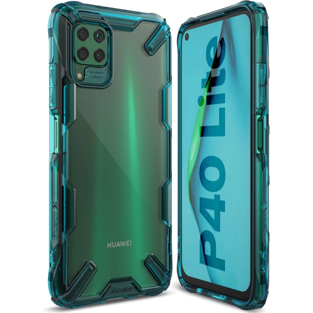 Hurtownia GSM - Etui Ringke Fusion-X Huawei P40 Lite Turquoise Green - RGK1140GRN - {ean13} - Hurt