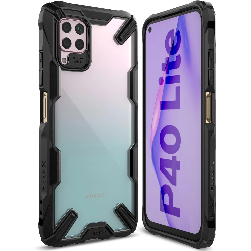 Wholesale Ringke Fusion-X Huawei P40 Lite Black - RGK1139BLK - {ean13} - Hurt
