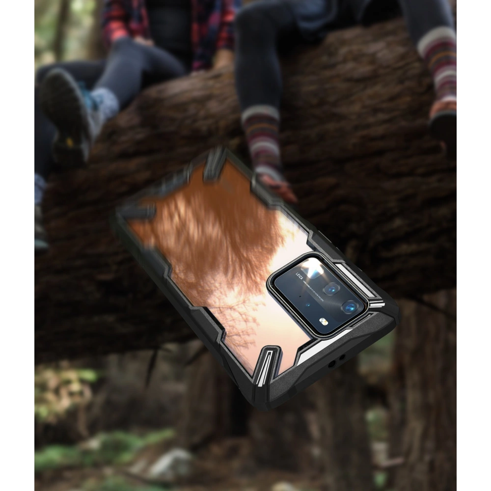 Hurtownia GSM - Etui Ringke Fusion-X Huawei P40 Pro Black - RGK1145BLK - {ean13} - Hurt