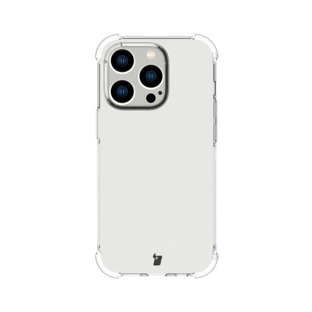 Hurtownia GSM - Bizon Case Clear Pack tok + 2x kijelzőüveg + lencseüveg Apple iPhone 14 Pro átlátszó - BIZ223 - {ean13} - Hurt