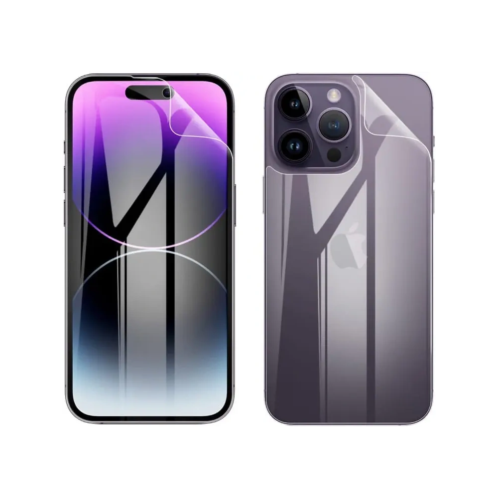 Hurtownia GSM - Folie hydrogelové na zadní a přední stranu Bizon Glass Hydrogel Apple iPhone 14 Pro - BIZ226 - {ean13} - Hurt
