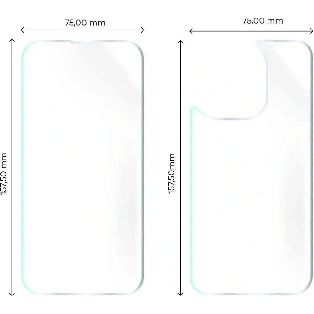 Hurtownia GSM - Folie hydrogelové na zadní a přední stranu Bizon Glass Hydrogel Apple iPhone 14 Pro - BIZ226 - {ean13} - Hurt