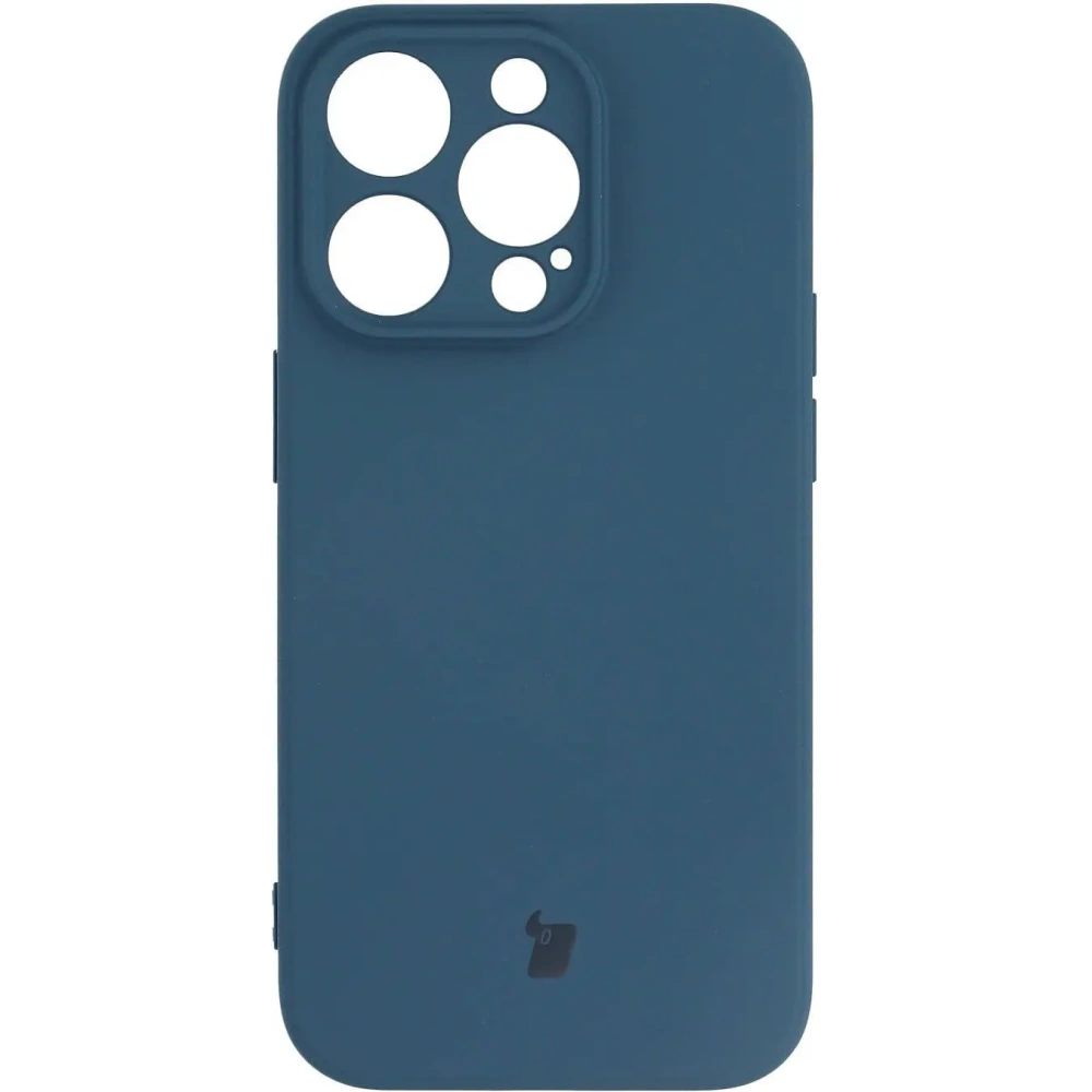 Hurtownia GSM - Etui Bizon Case Silicone do Apple iPhone 14 Pro granatowe - BIZ227 - {ean13} - Hurt