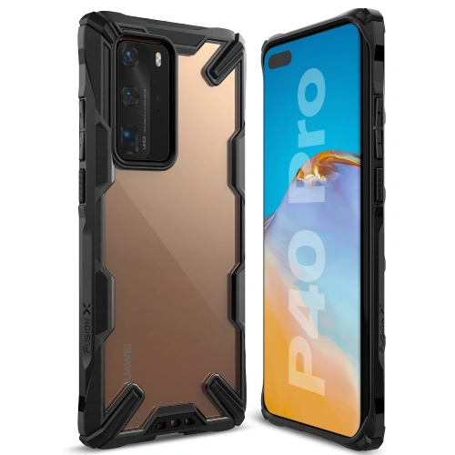 Etui Ringke Fusion-X Huawei P40 Pro Black