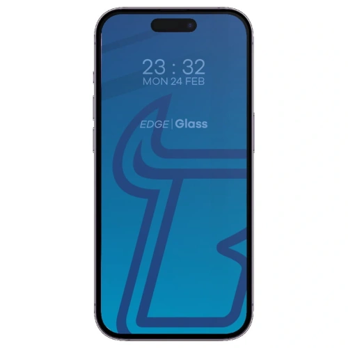 Szkło hartowane Bizon Glass Edge 2 do Apple iPhone 14 Pro czarne