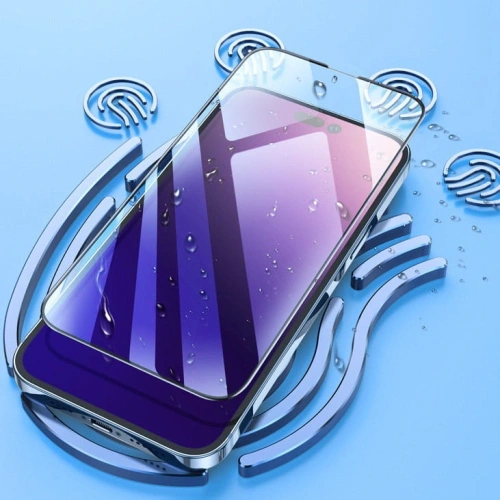 Szkło hartowane Bizon Glass Edge 2 do Apple iPhone 14 Pro czarne