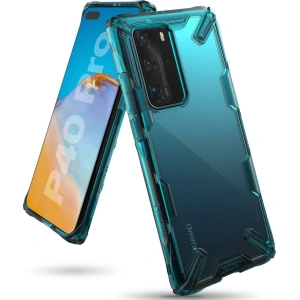 Hurtownia GSM - Etui Ringke Fusion-X Huawei P40 Pro Turquoise Green - RGK1146GRN - {ean13} - Hurt