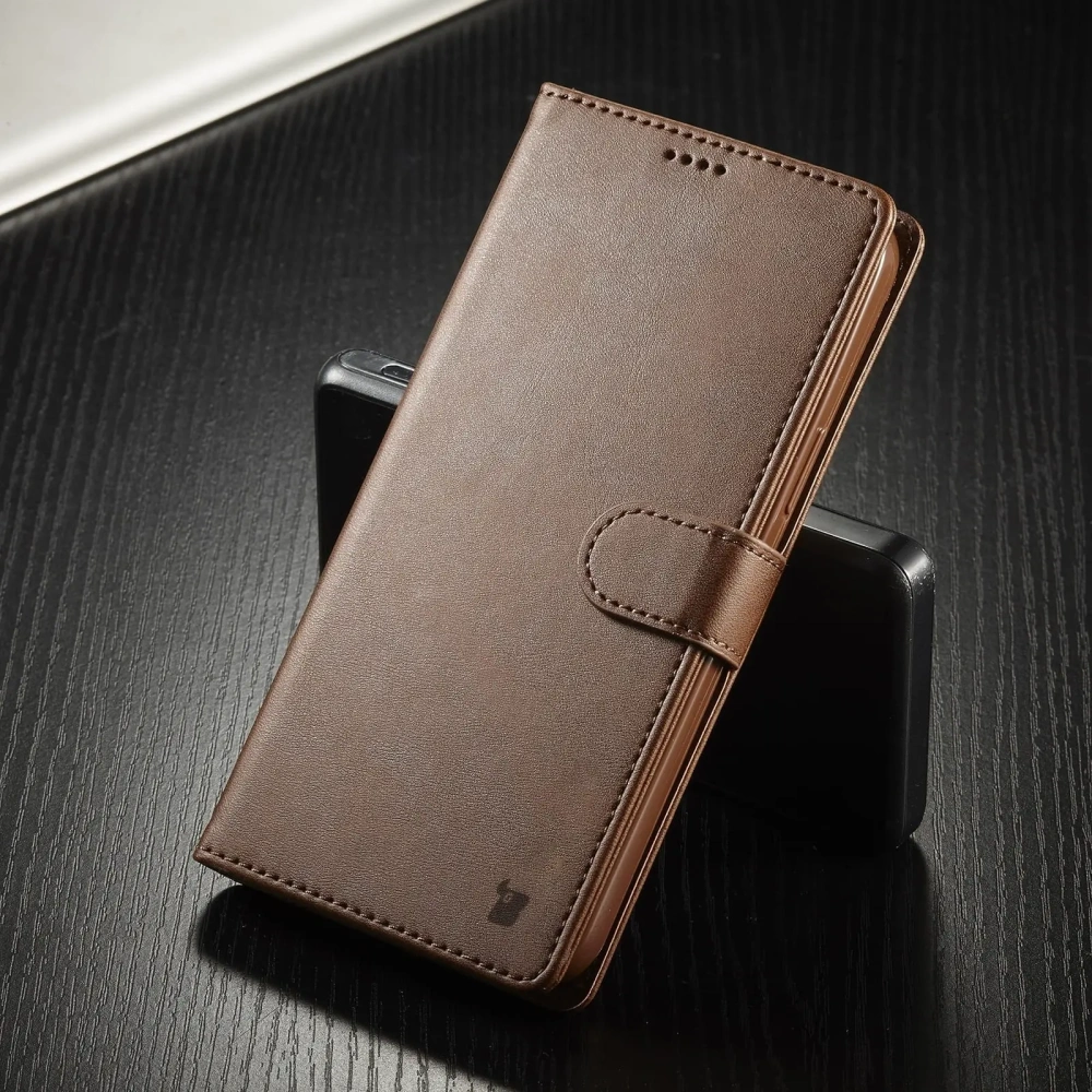 Hurtownia GSM - Bizon Case Wallet Apple iPhone 14 Pro maro închis - BIZ231 - {ean13} - Hurt