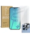BIZON 3x sticlă de ecran + sticlă pentru cameră Apple iPhone 14 Pro