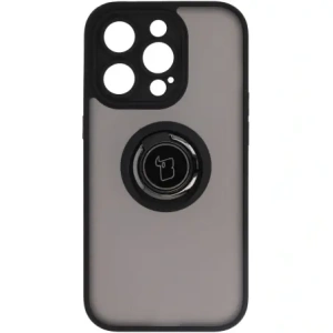 Hurtownia GSM - Bizon Case Hybrid Ring Apple iPhone 14 Pro rauchig mit einem schwarzen Rahmen - BIZ234 - {ean13} - Hurt