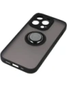 Wholesale Bizon Case Hybrid Ring Apple iPhone 14 Pro smoky with a black frame - BIZ234 - {ean13} - Hurt