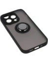 Wholesale Bizon Case Hybrid Ring Apple iPhone 14 Pro smoky with a black frame - BIZ234 - {ean13} - Hurt