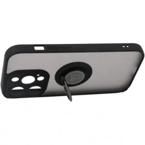 Hurtownia GSM - Bizon Case Hybrid Ring Apple iPhone 14 Pro rauchig mit einem schwarzen Rahmen - BIZ234 - {ean13} - Hurt