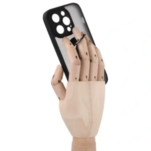 Wholesale Bizon Case Hybrid Ring Apple iPhone 14 Pro smoky with a black frame - BIZ234 - {ean13} - Hurt